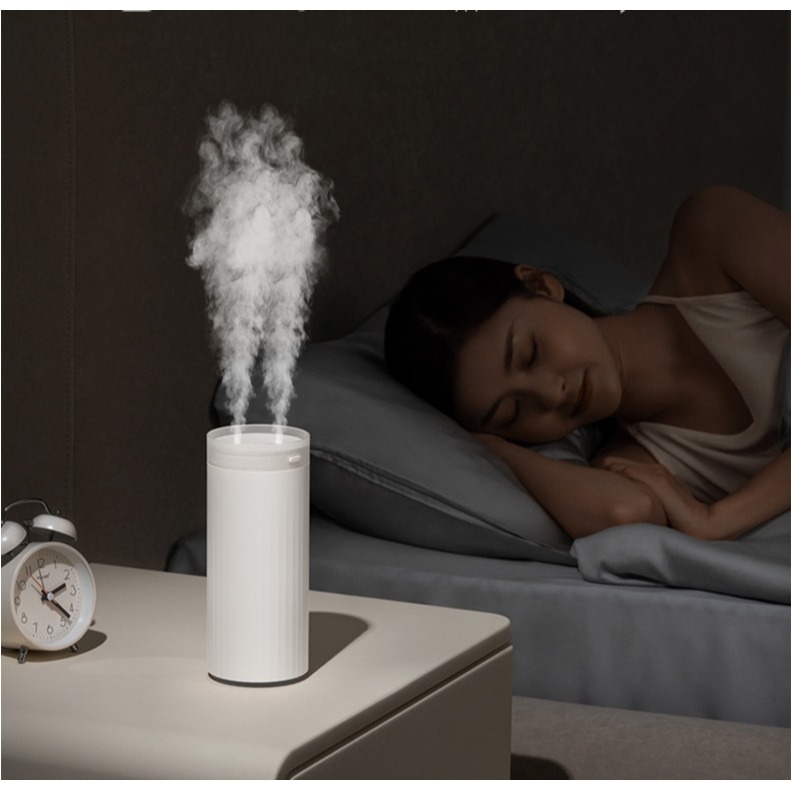 【台北24H出貨送建安學院咒卡】雙孔噴霧500ml加濕器 噴霧器 造霧機 空氣淨化 加溼器 續航超強 細膩水霧 桌面不濕-細節圖2