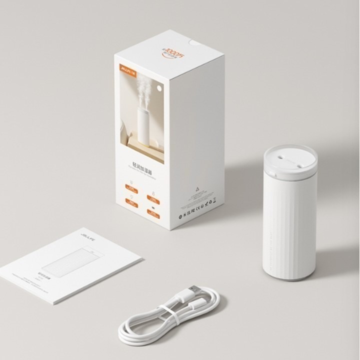 【台北24H出貨送建安學院咒卡】雙孔噴霧500ml加濕器 噴霧器 造霧機 空氣淨化 加溼器 續航超強 細膩水霧 桌面不濕-細節圖9