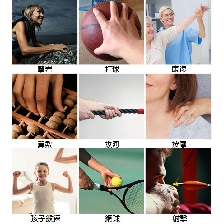 【台北24H出貨】矽膠手指拉力器 加強指力 手指握力器 五指拉力圈 輔助分指鍛鍊器 手腕增強環 指力輔助訓練器 手指力量-細節圖2