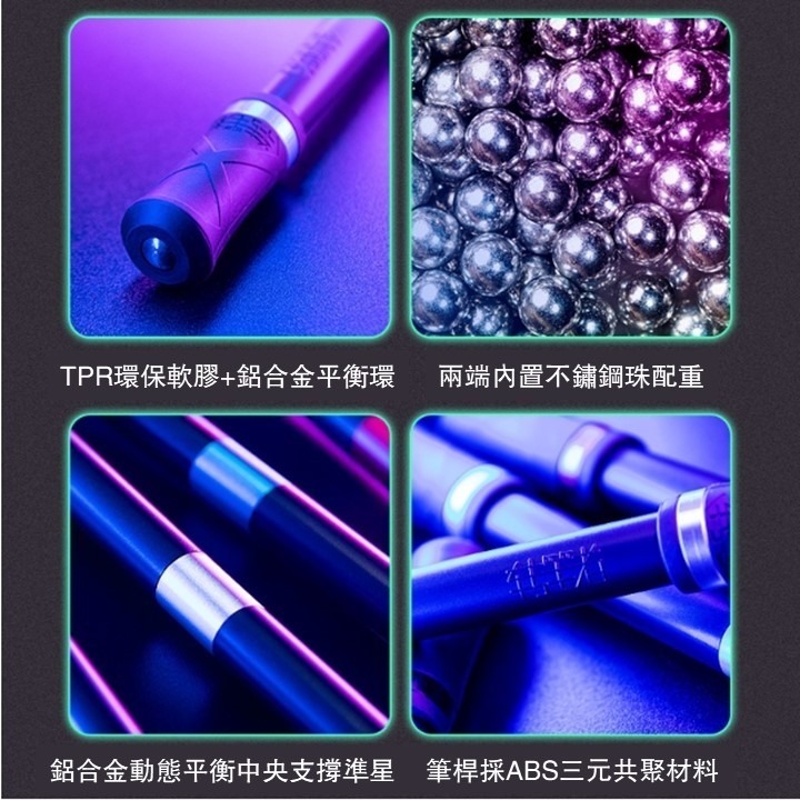 【台灣24H出貨送收納管】白騎士轉轉筆 轉筆ABS筆桿 防滑耐摔 平衡穩定 轉筆專用筆 專業轉轉筆 世界冠軍大賽練習用-細節圖7