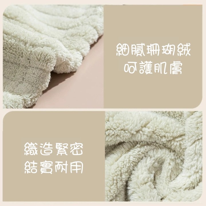 【台北24H出貨】珊瑚絨蝴蝶結擦手巾 廚房浴室適用 懸掛式收納 加厚吸水毛巾 清潔布 擦手毛巾 洗碗巾 不沾油 柔軟親膚-細節圖3