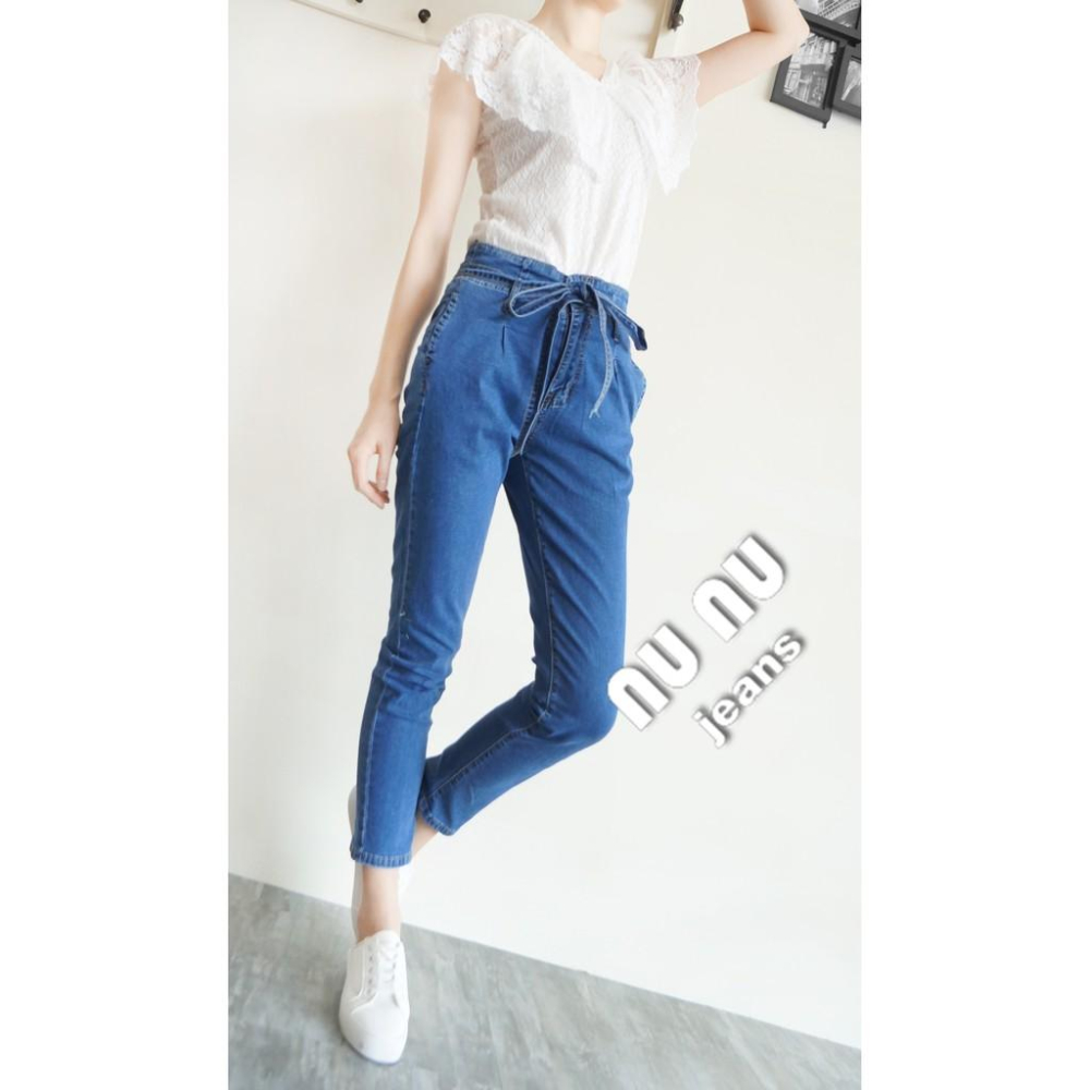 氣質蝴蝶結腰帶 高腰顯瘦哈倫風老爺褲 AB褲 哈倫褲NN.131-890-細節圖4