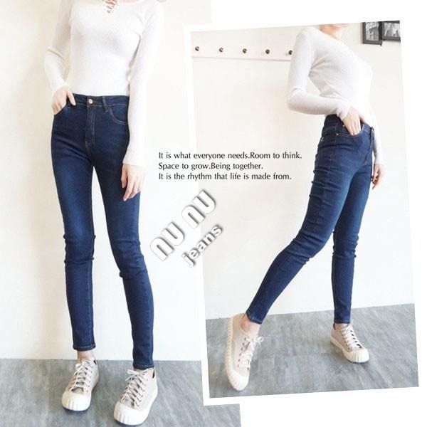 M~2L冬天顯瘦必備中腰保暖磨毛長褲.素色牛仔褲磨毛牛仔褲.刷毛牛仔褲.刷毛褲.小腳褲.女生中大尺碼褲子.573.808-細節圖6