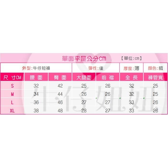 不對稱褲頭牛仔短褲 抓褶 花苞褲型 排釦牛仔短褲 捲邊短褲 燈籠褲 休閒短褲 水洗 牛仔褲 NN.362.811-細節圖8