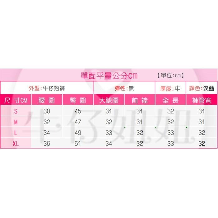 高腰牛仔短褲 寬鬆 休閒短褲 刷白牛仔褲 局部刷破 個性簡約 百搭丹寧 牛仔褲 高腰褲NN.132.960-細節圖9