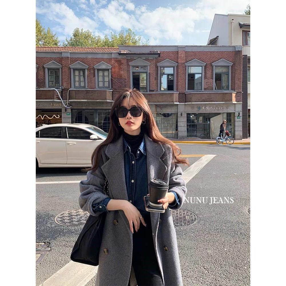 韓國設計款 加厚保暖鋪棉外套  牛仔 襯衫外套 顯瘦牛仔外套 牛仔襯衫 冬天外套 NO.979-009-細節圖4