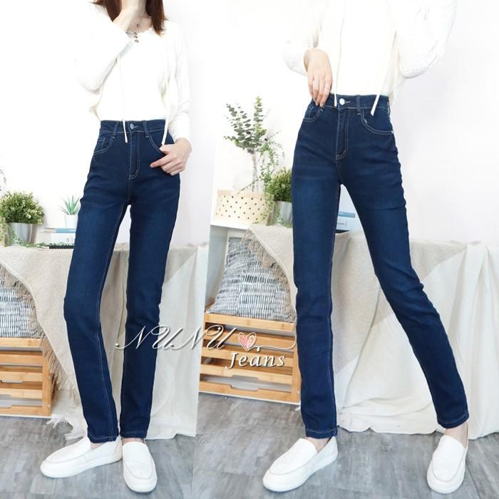 M~3L中腰加長款 大尺碼長褲 直筒褲 秋冬長褲 顯瘦長褲 小直筒褲 牛仔褲 牛仔長褲 女生長褲 .787.923-細節圖4