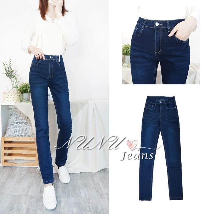 M~3L中腰加長款 大尺碼長褲 直筒褲 秋冬長褲 顯瘦長褲 小直筒褲 牛仔褲 牛仔長褲 女生長褲 .787.923-細節圖9