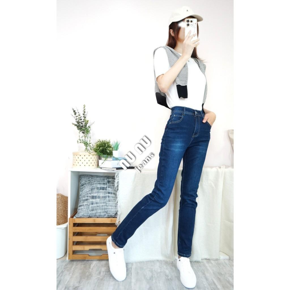 M~2L顯瘦高腰直筒牛仔長褲 直筒褲 牛仔褲 大尺碼褲子 長褲女 直筒長褲  高腰牛仔褲 收腹褲 長褲.698.798-細節圖7