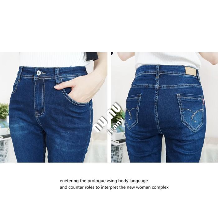 M~2L顯瘦高腰直筒牛仔長褲 直筒褲 牛仔褲 大尺碼褲子 長褲女 直筒長褲  高腰牛仔褲 收腹褲 長褲.698.798-細節圖8