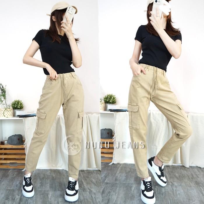 2色4碼/春夏透氣斜紋棉工裝褲 直筒褲 工作褲 休閒長褲 休閒褲 闊腿褲 運動褲 寬鬆褲子 長褲女.238.660-細節圖5