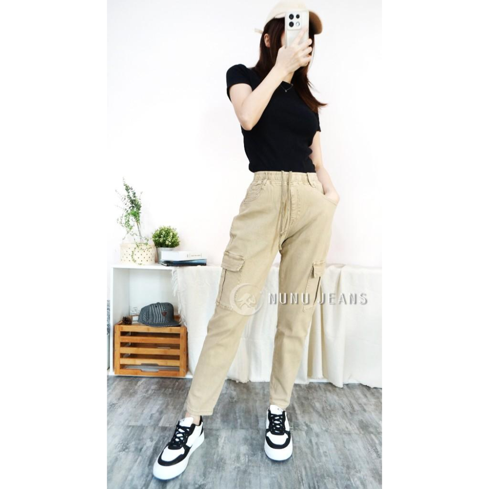 2色4碼/春夏透氣斜紋棉工裝褲 直筒褲 工作褲 休閒長褲 休閒褲 闊腿褲 運動褲 寬鬆褲子 長褲女.238.660-細節圖7