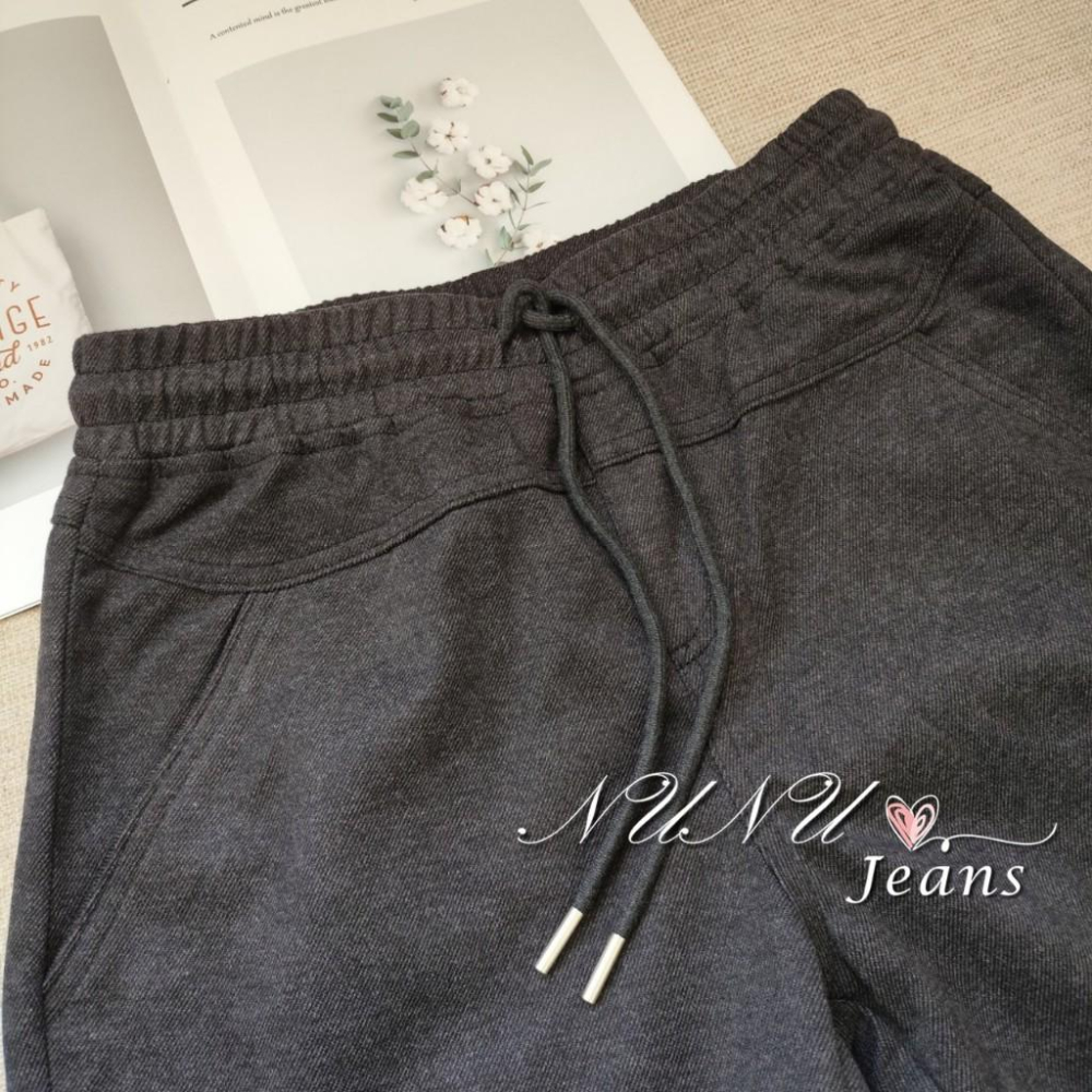 日系斜紋毛呢直筒褲 休閒長褲 老爺褲 哈倫褲 休閒褲 冬天褲子 女長褲 保暖褲 保暖長褲.367.132-細節圖5