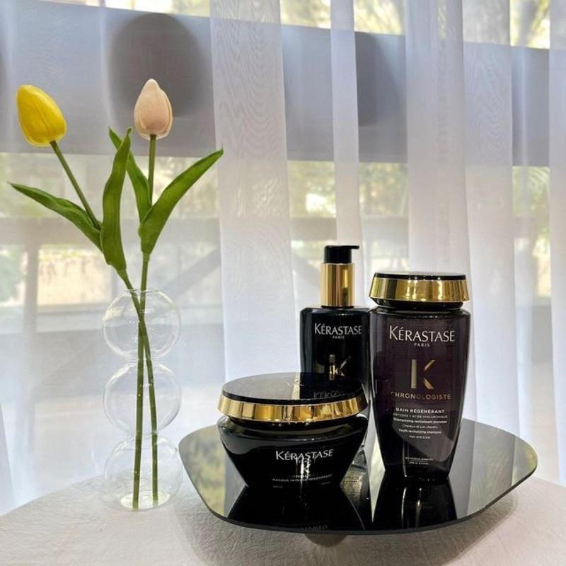 現貨✨KERASTASE卡詩黑鑽極萃逆時奢華組 黑鑽極萃逆時玫瑰香氛露100ml 黑鑽護髮油【伊Z購歐美專業代購】-細節圖8