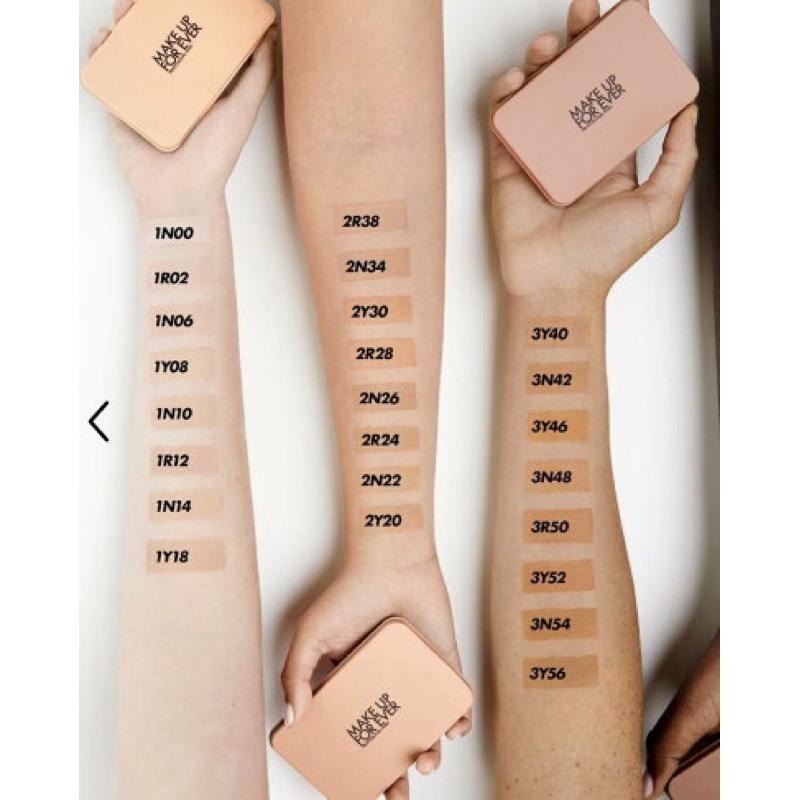 現貨秒出✨Make up For ever最新版 粉無痕柔霧空氣粉餅#1Y04 #1N00 makeup forever-細節圖7