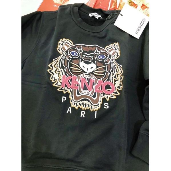 現貨✨Kenzo 老虎🐯眼睛👀 黑色老虎🐯純棉衛衣 長袖上衣 高田賢三 潮牌 【伊Z購歐美專業代購】-細節圖5