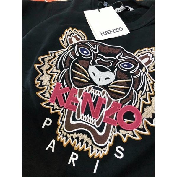 現貨✨Kenzo 老虎🐯眼睛👀 黑色老虎🐯純棉衛衣 長袖上衣 高田賢三 潮牌 【伊Z購歐美專業代購】-細節圖6