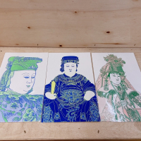 跟著媽祖心旅行 - 環島手繪明信片