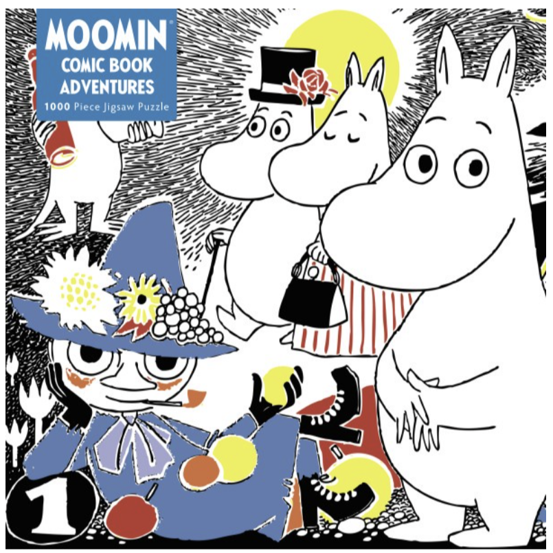 【拼圖】ＦＴ 1000片| 嚕嚕米 漫畫封面 Moomin Comic Strip 歐美進口拼圖-細節圖2