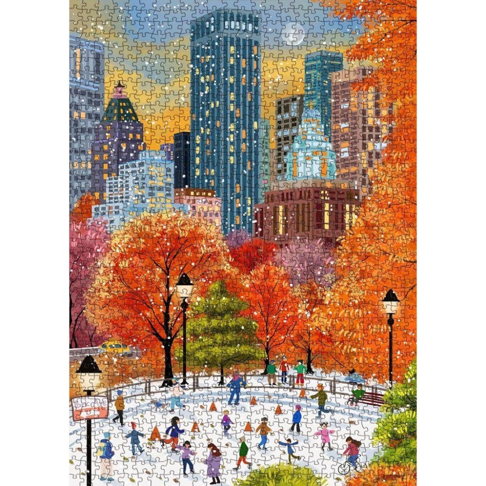 [現貨]【拼圖】BBOLDIN 1000片| 秋天中央公園 Fall Central Park-細節圖2