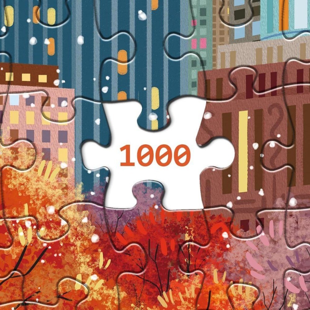 [現貨]【拼圖】BBOLDIN 1000片| 秋天中央公園 Fall Central Park-細節圖4