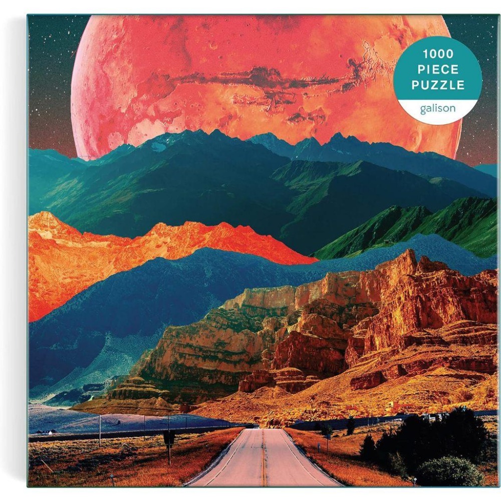[現貨]【拼圖】Galison 1000片| 宇宙公路 Cosmic Highway-細節圖2