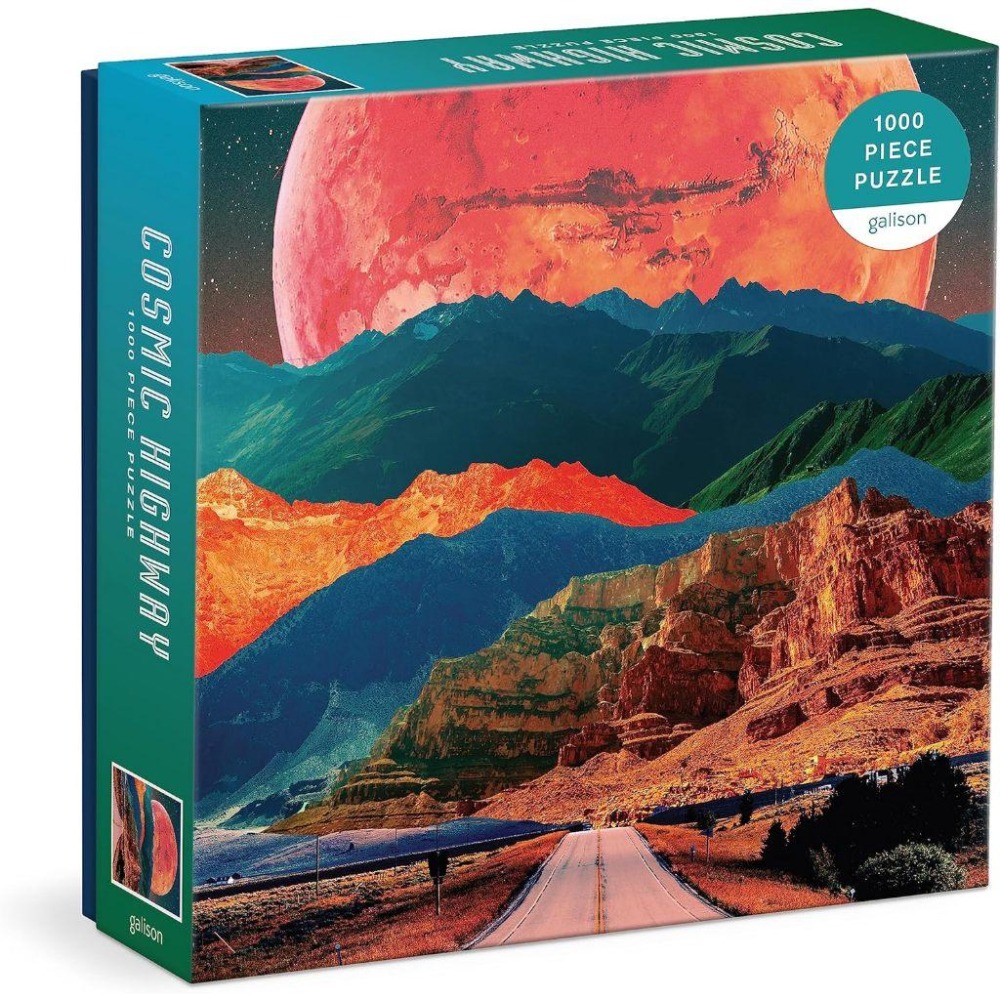 [現貨]【拼圖】Galison 1000片| 宇宙公路 Cosmic Highway-細節圖3