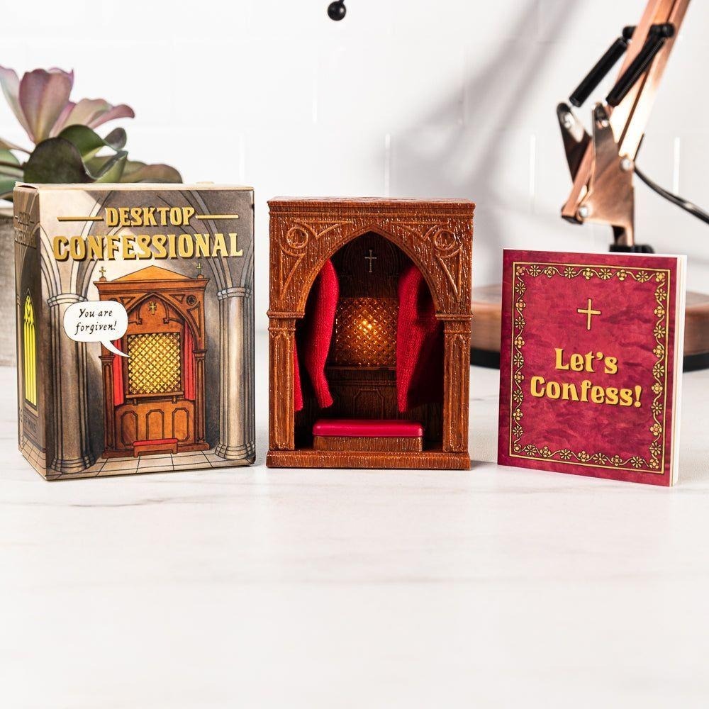 [現貨] RP 桌上型迷你告解室 快來懺悔吧 交換禮物-細節圖2