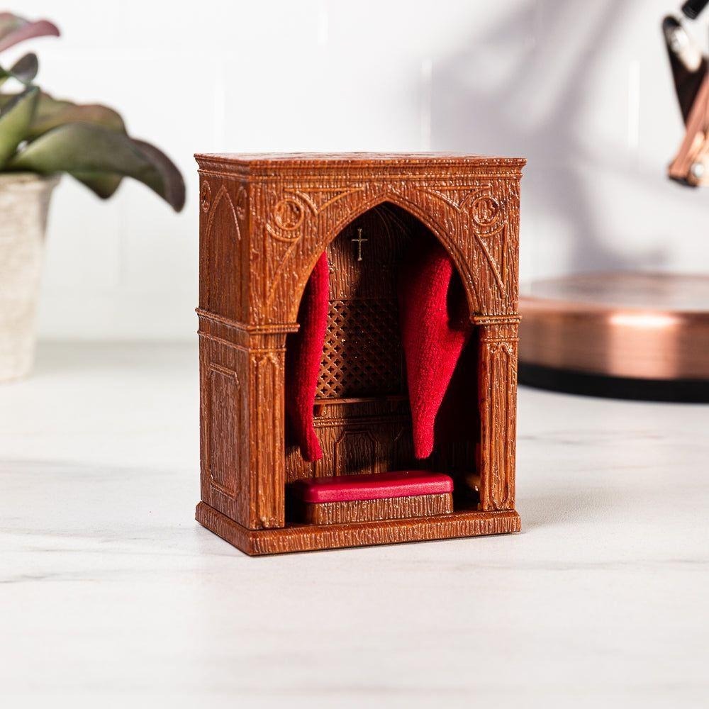 [現貨] RP 桌上型迷你告解室 快來懺悔吧 交換禮物-細節圖4