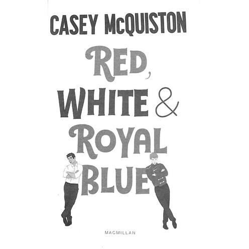[現貨] Red, White & Royal Blue 王室緋聞守則 英文小說-細節圖2