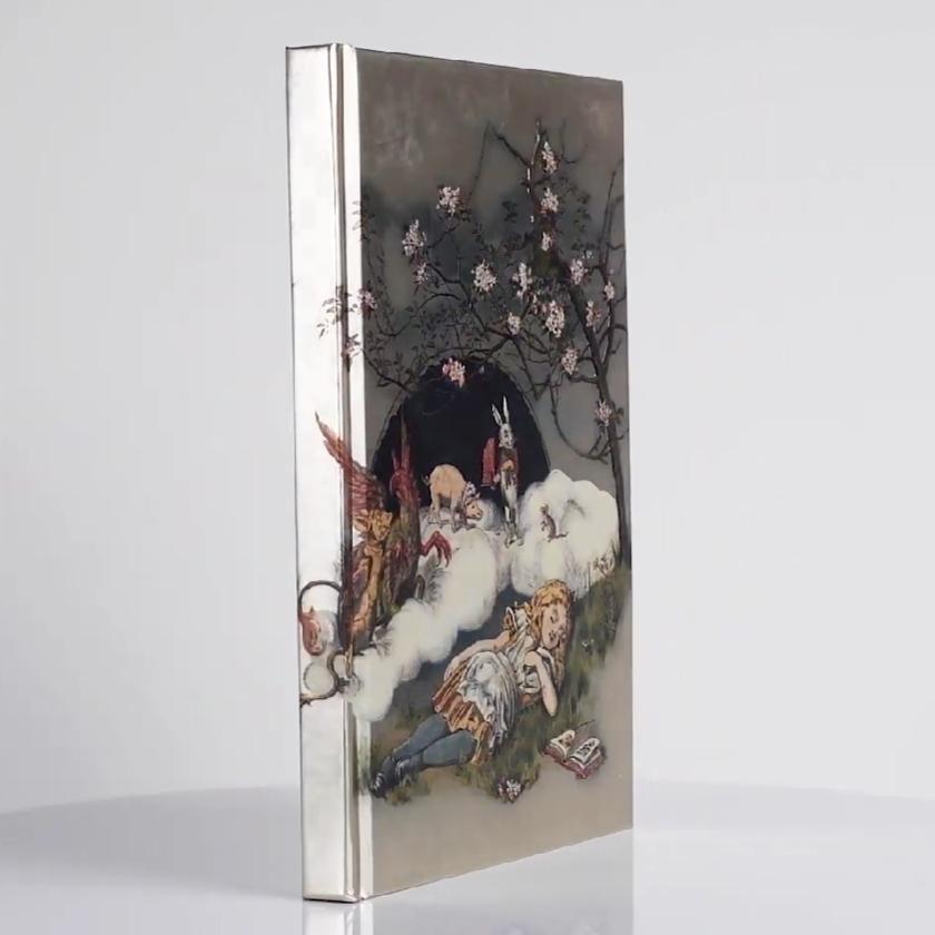 [現貨] ＦＴ 睡夢中的愛麗絲 箔印筆記本 Foiled Journal-細節圖5