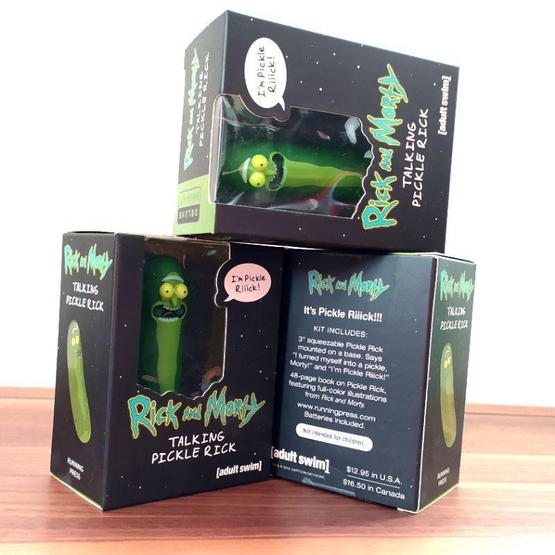 [現貨] RP 瑞克與莫蒂 會說話的酸黃瓜 黃瓜 Rick and Morty Pickle Rick-細節圖5