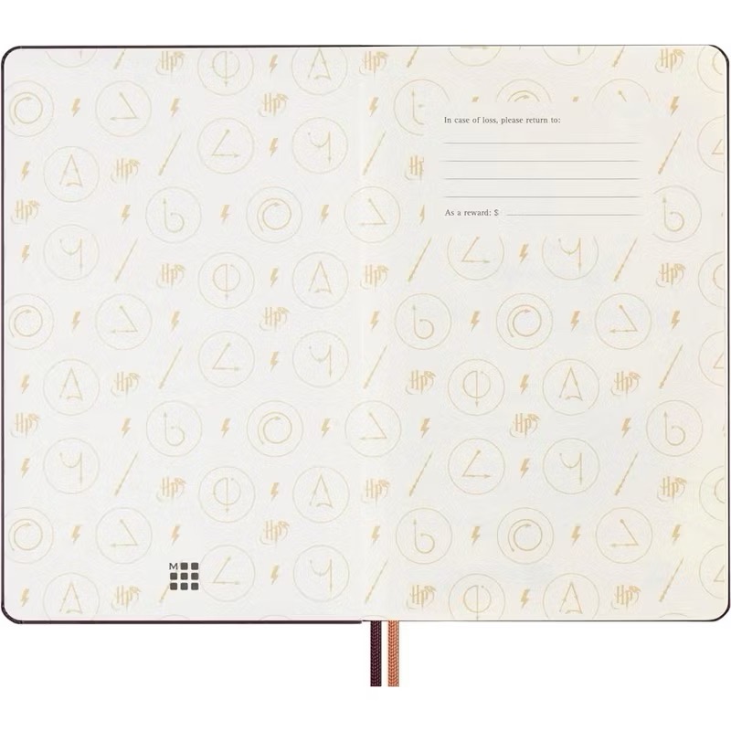 [出清] MOLESKINE 2025 12M 限定哈利波特週日記手帳(P/L)-細節圖3