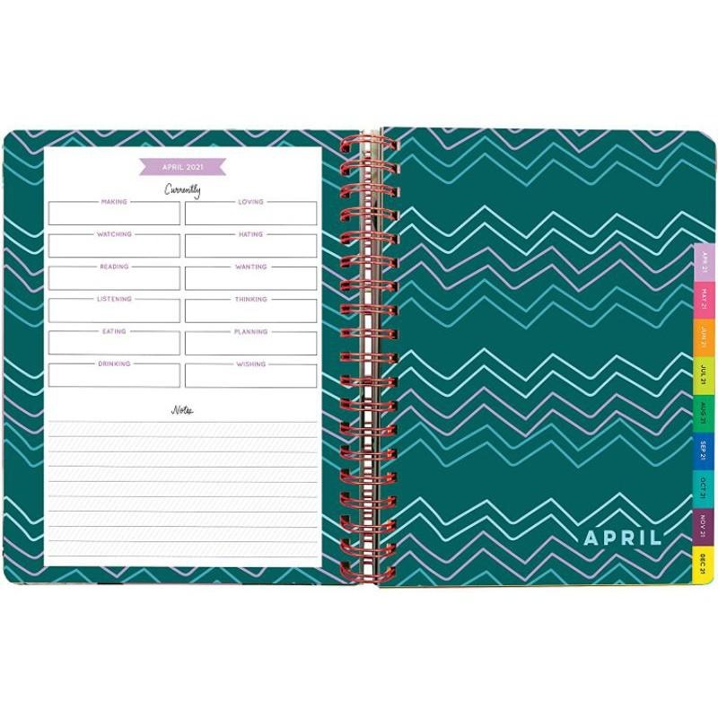 [現貨出清] Pipsticks+Workman 2021 17M 大型硬殼線圈手帳 行事曆-細節圖3