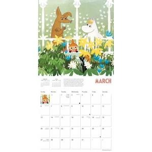 [現貨出清]  FＴ MOOMIN 嚕嚕米 2022 手帳 掛曆 Moomin Wall Calendar-細節圖6