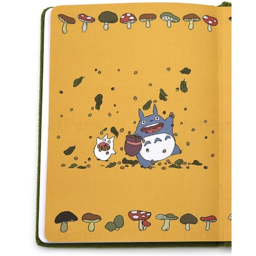 宮崎駿絨毛筆記本 Plush Journal 龍貓 魔女宅急便 無臉男-細節圖6