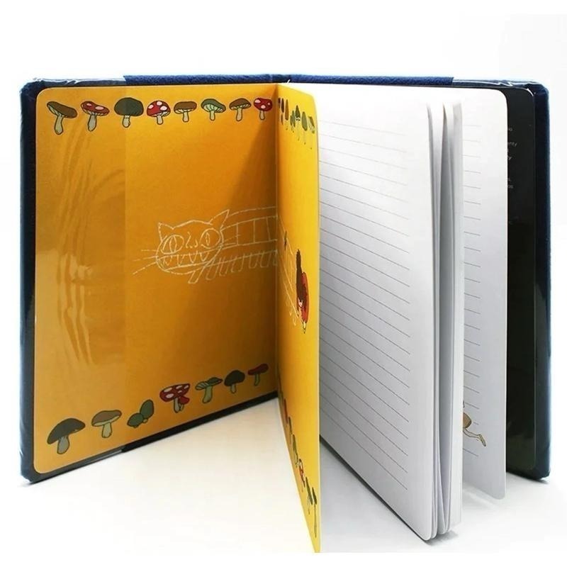 宮崎駿絨毛筆記本 Plush Journal 龍貓 魔女宅急便 無臉男-細節圖7