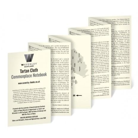 [現貨] Waverley 韋弗利 蘇格蘭花呢格紋筆記本(L)-細節圖9