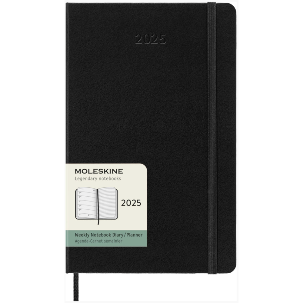 [出清] MOLESKINE 2025 12M 硬殼週日記手帳 Hardcover-規格圖3