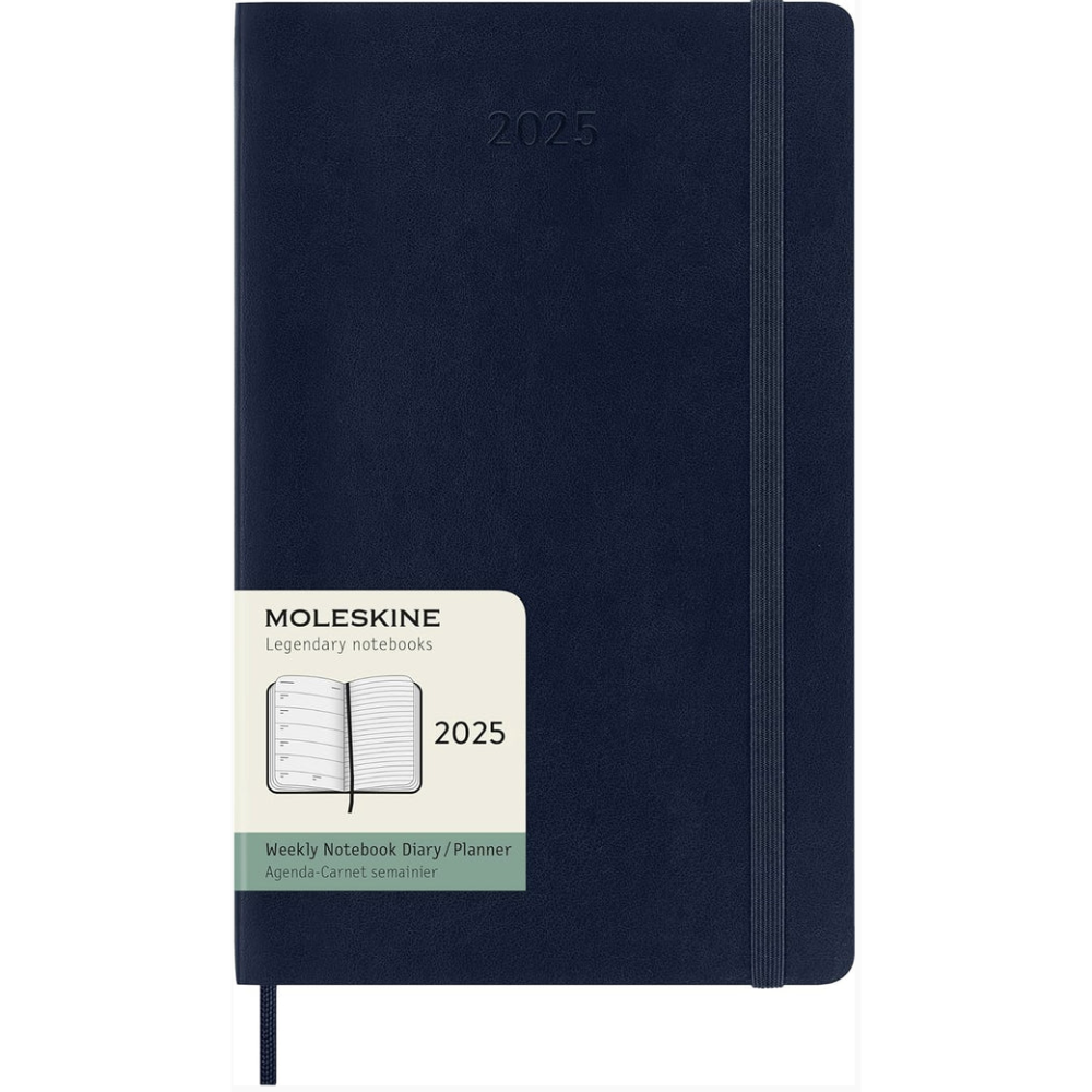 [預購] MOLESKINE 2025 12M 經典硬殼週日記手帳 Hardcover-規格圖2