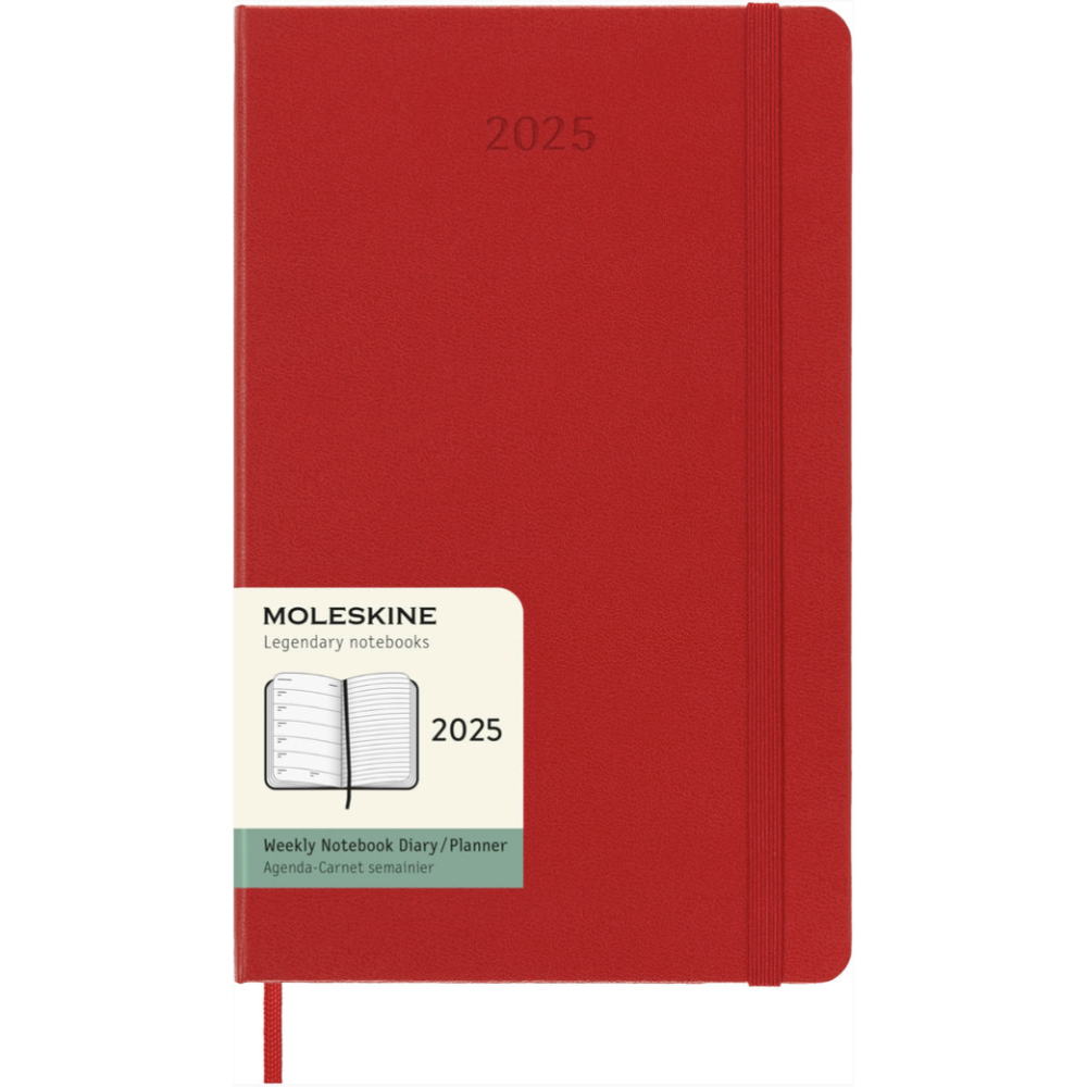 [出清] MOLESKINE 2025 12M 硬殼週日記手帳 Hardcover-規格圖3