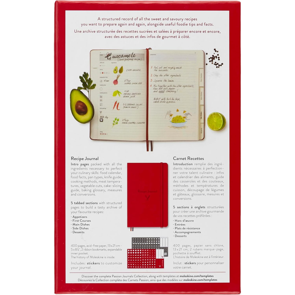 MOLESKINE 喜好系列筆記本禮盒 Passion Journal 食譜 閱讀 影集 健康-細節圖2