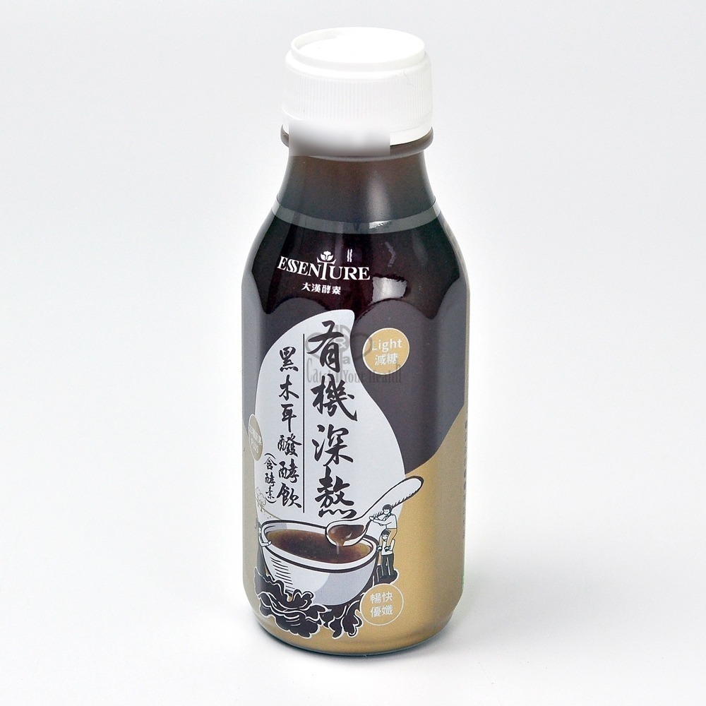 大漢酵素 有機深熬黑木耳醱酵飲(含酵素)_350ml*24瓶/箱 全素 減糖_免運【媽媽藥妝】-細節圖2