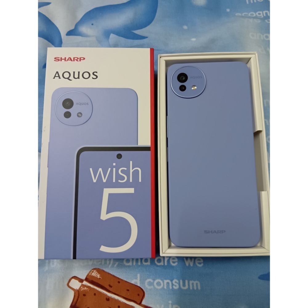 SHARP 夏普 8G/256G AQUOS wish5  蜜果藍-細節圖4