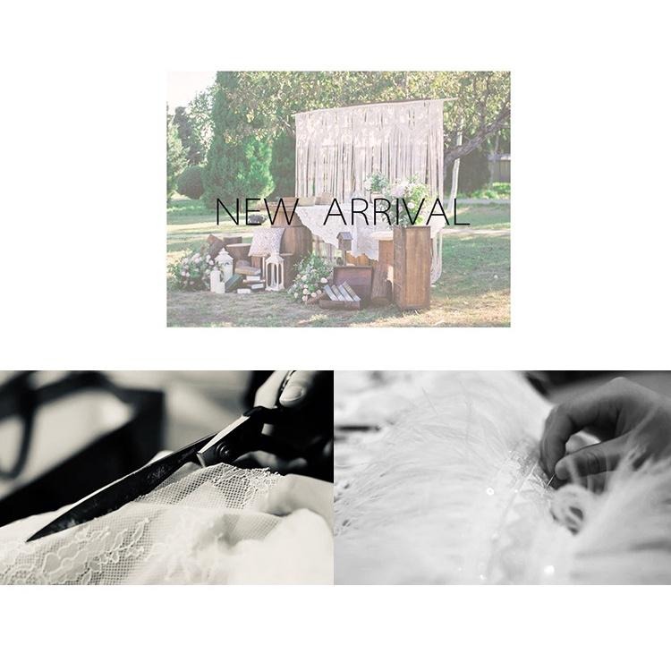 旗艦店一字肩法式輕婚紗2023新款森系超仙夢幻緞面簡約日常出門輕紗拖尾-細節圖7