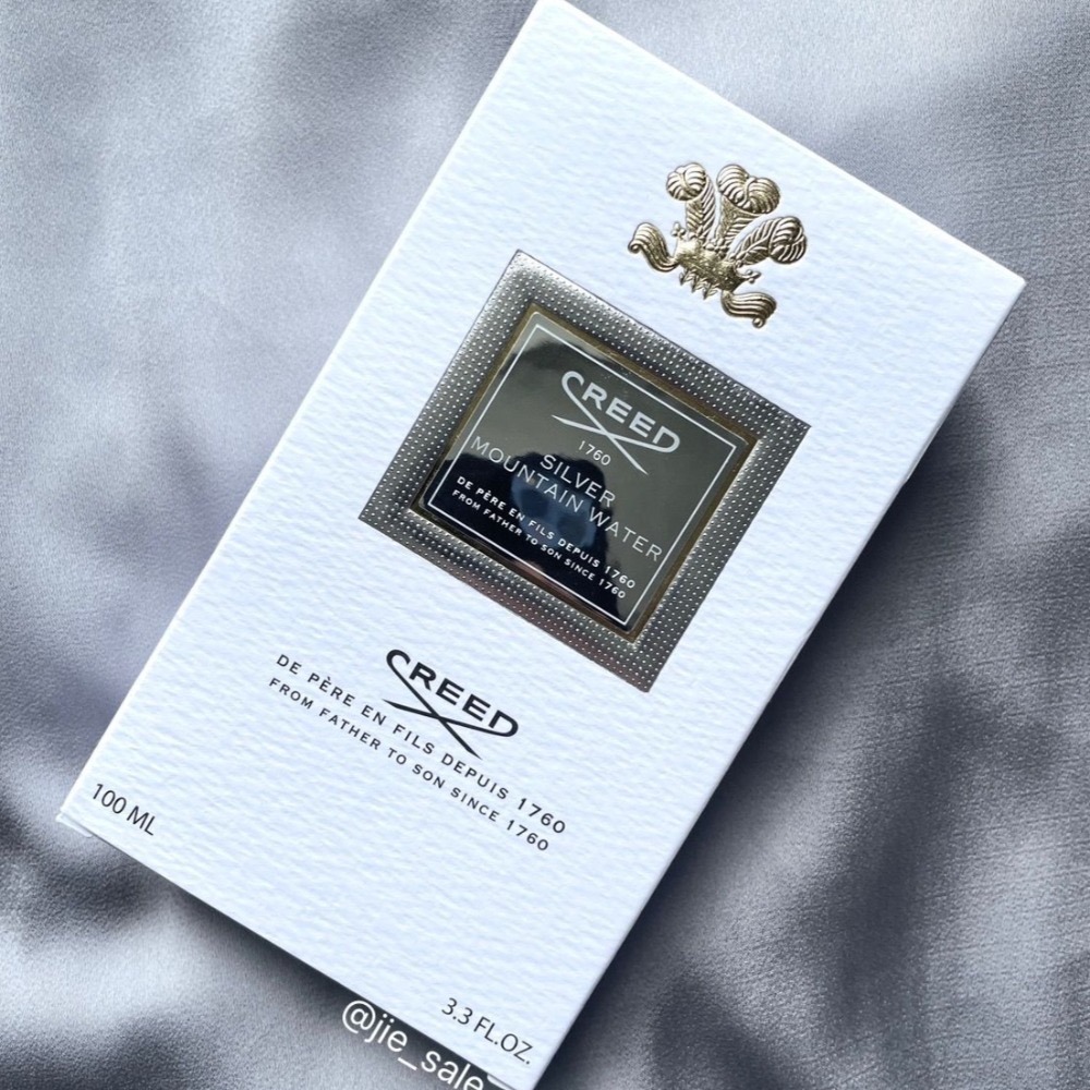 【現貨】CREED Silver Mountain Water 銀色山泉淡香精 100ML-細節圖2