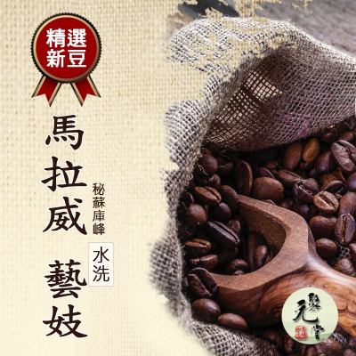 【聚元堂】藝妓咖啡豆 水洗 中淺焙精品咖啡 維納斯 高山咖啡豆 新鮮烘焙 (接單現烘)