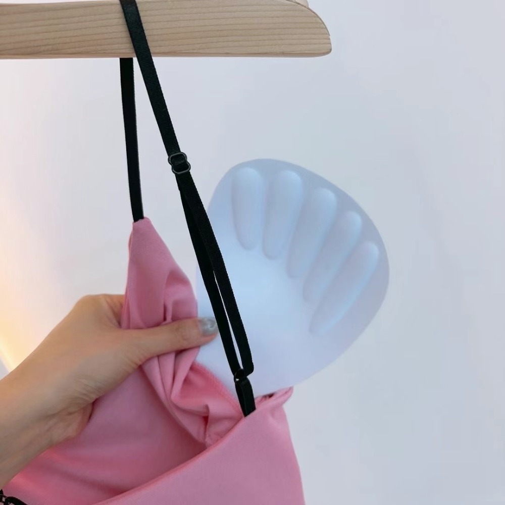 ✈️粉現貨-正韓🇰🇷//太妍歐膩//logo繃帶造型短版bra-細節圖9