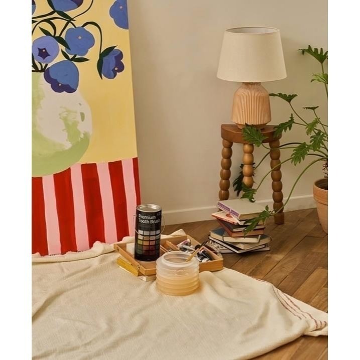 ✈️現貨-🇰🇷韓國 HETRAS 彩虹雙層刷毛油漆桶牙刷 21ea-細節圖2