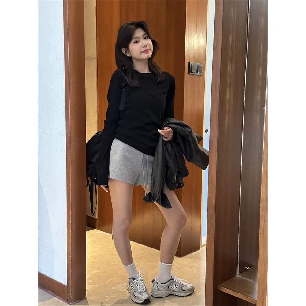 ✈️S碼現貨-//檸檬家🍋//糖果捲邊百搭Tee~3.31-細節圖6